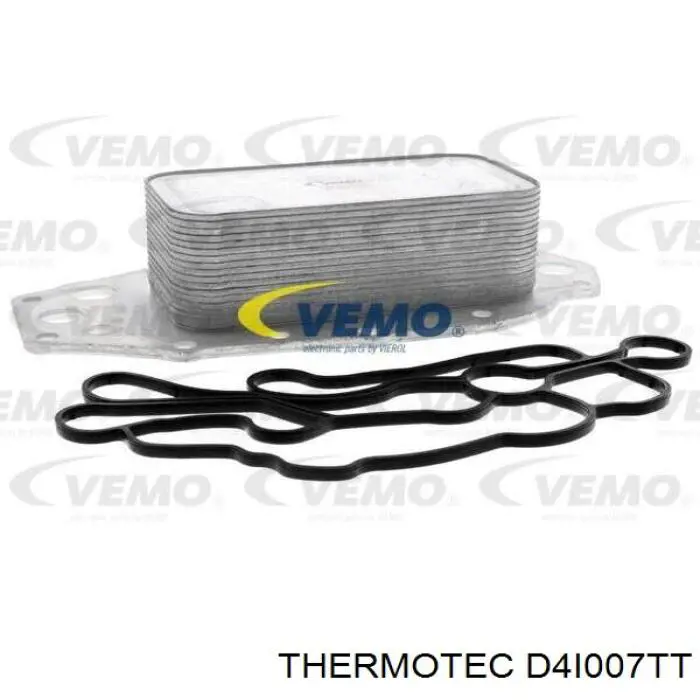 Радіатор масляний (холодильник), під фільтром Thermotec D4I007TT ціна, від 49.29 USD