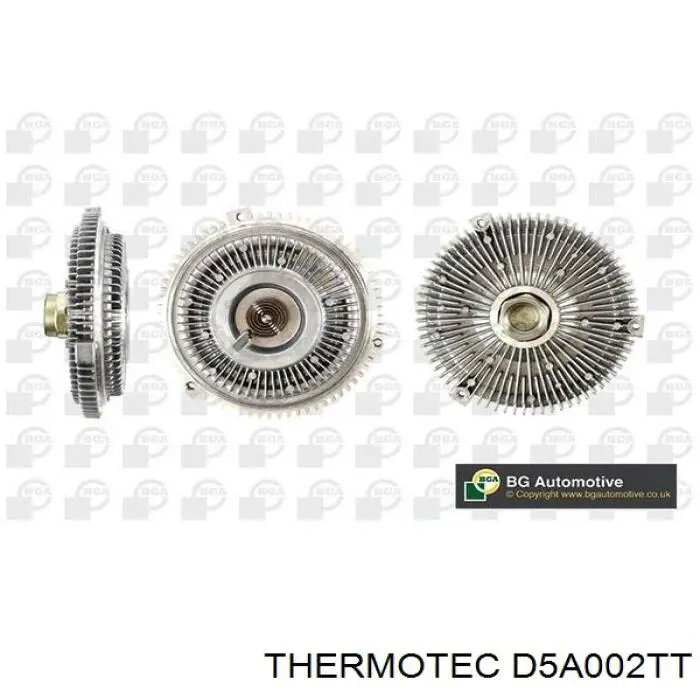 В'язкова муфта вентилятора Thermotec D5A002TT ціна, від 44.17 USD