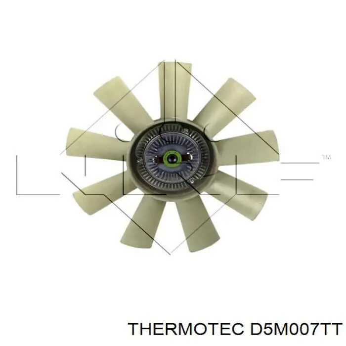 D5M007TT Thermotec вискомуфта, вязкостная муфта вентилятора охолодження