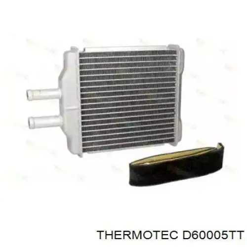 Радіатор пічки D60005TT Thermotec