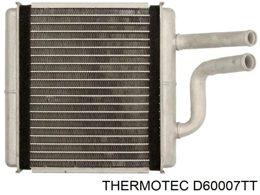 Радіатор пічки (обігрівача) D60007TT Thermotec