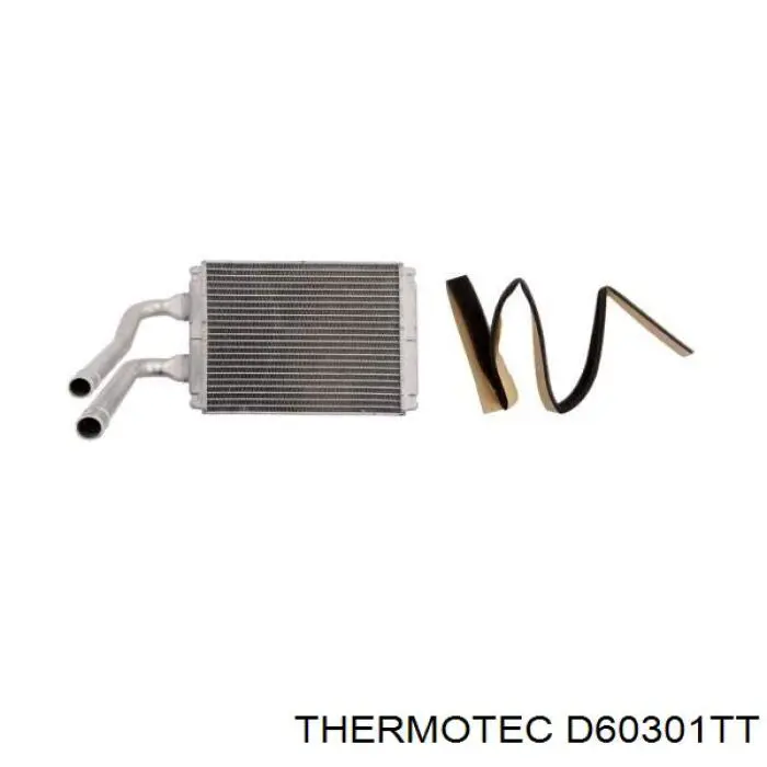 D60301TT Thermotec Радіатор опалювача салону