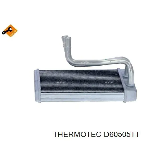 Радіатор пічки (обігрівача) Thermotec D60505TT ціна, від 48.60 USD