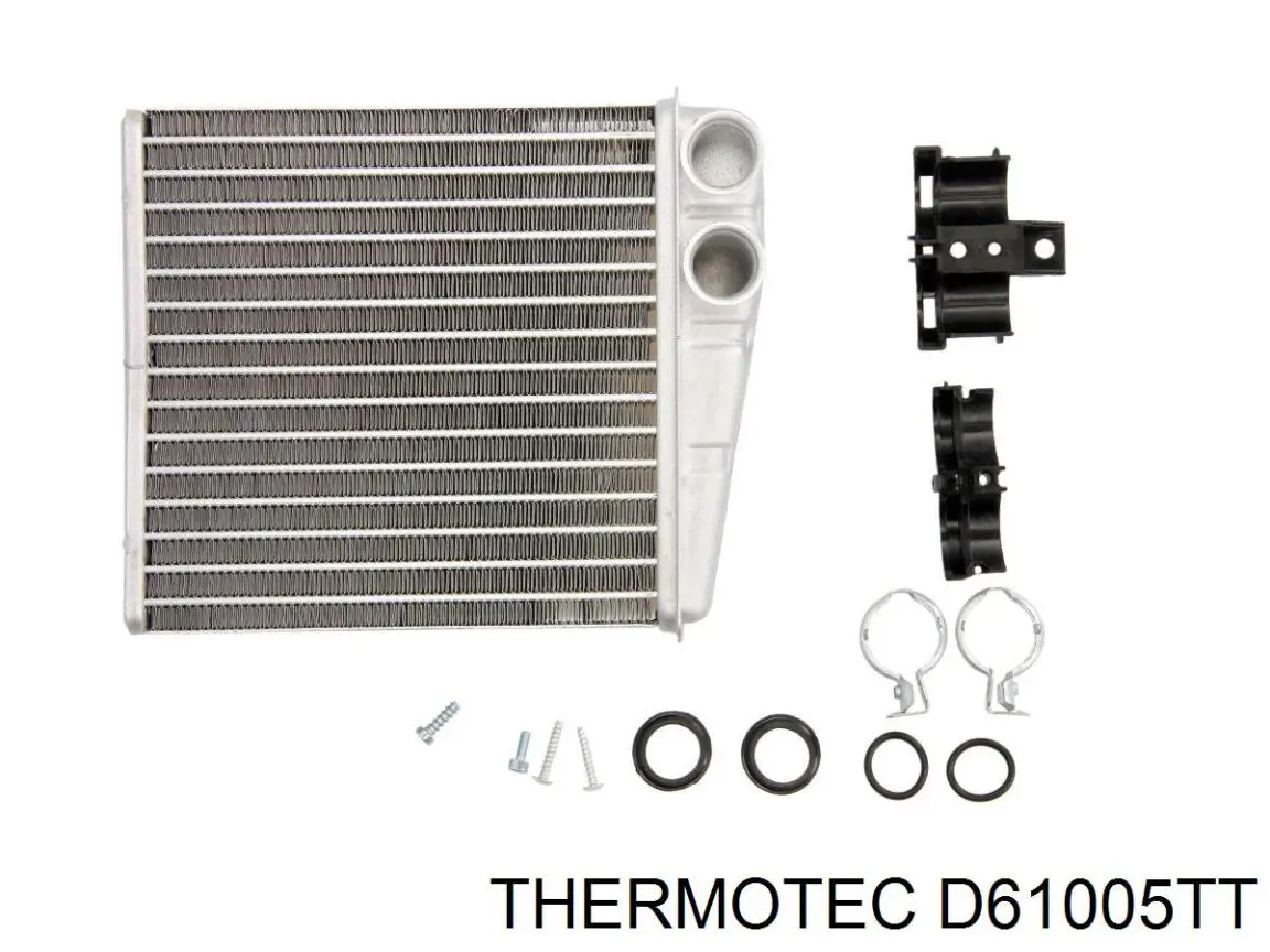 D61005TT Thermotec радіатор пічки (обігрівача)