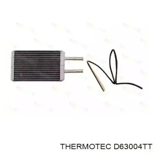 Радіатор пічки (обігрівача) Thermotec D63004TT ціна, від 41.89 USD