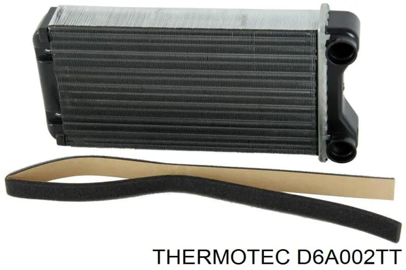 D6A002TT Thermotec радіатор пічки (обігрівача)