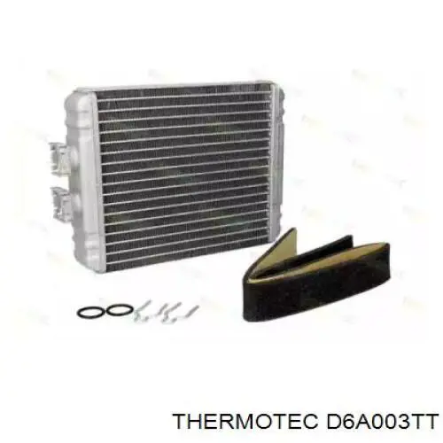 D6A003TT Thermotec радіатор пічки (обігрівача)