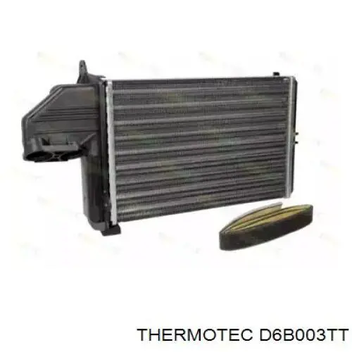 D6B003TT Thermotec радіатор пічки (обігрівача)