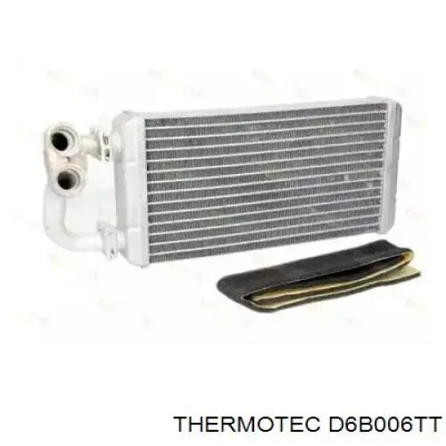 D6B006TT Thermotec радіатор пічки (обігрівача)
