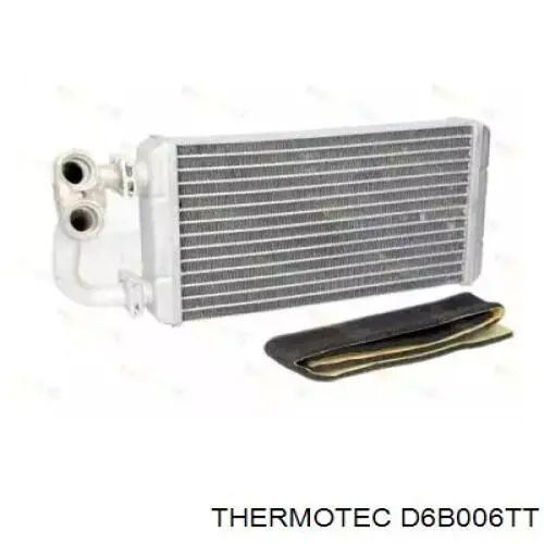 Радіатор пічки (обігрівача) D6B006TT Thermotec