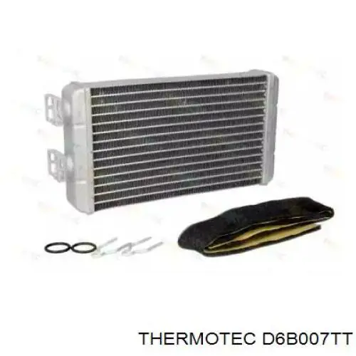 D6B007TT Thermotec радіатор пічки (обігрівача)