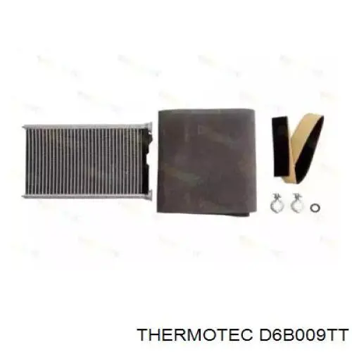 D6B009TT Thermotec радіатор пічки (обігрівача)