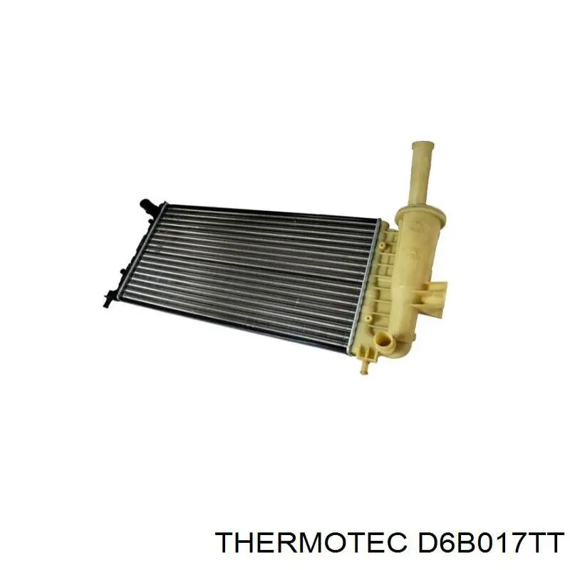 D6B017TT Thermotec радіатор пічки (обігрівача)