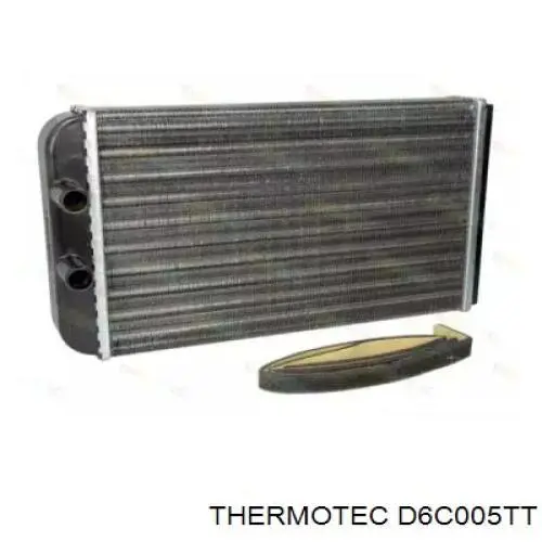 D6C005TT Thermotec радіатор пічки (обігрівача)