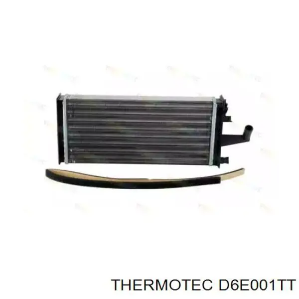 D6E001TT Thermotec радіатор пічки (обігрівача)