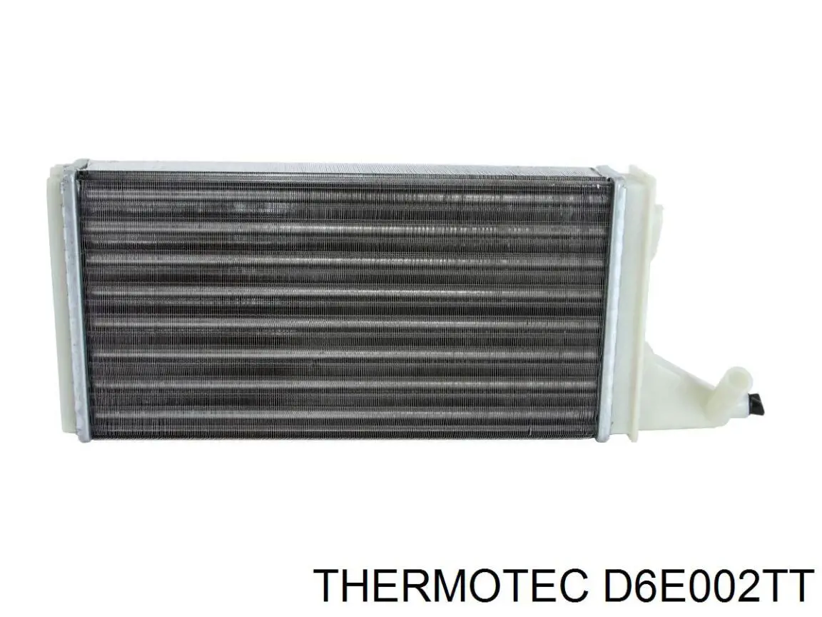 D6E002TT Thermotec радіатор пічки (обігрівача)