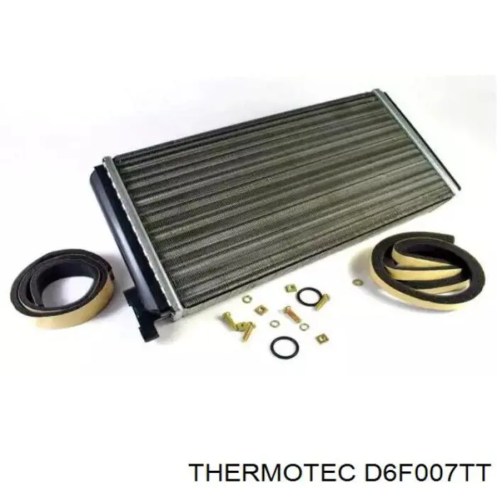 Радіатор пічки (обігрівача) Thermotec D6F007TT ціна, від 20.00 USD