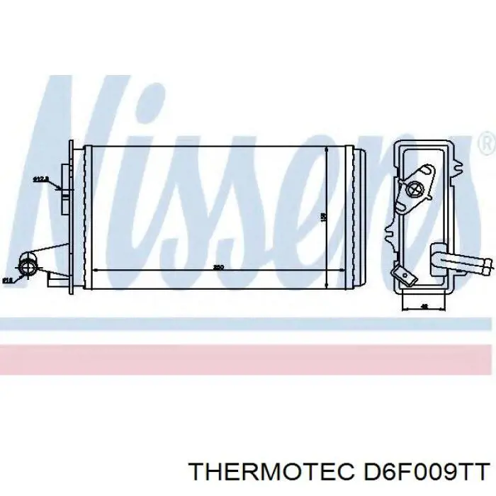 Купити 60779470 Fiat/Alfa/Lancia Теплообмінник