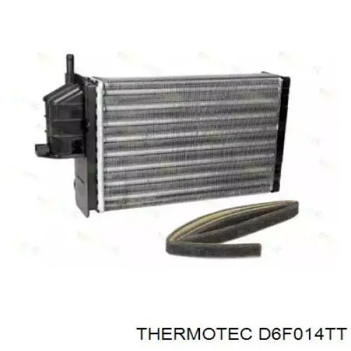 Радіатор пічки (обігрівача) Thermotec D6F014TT ціна, від 26.56 USD