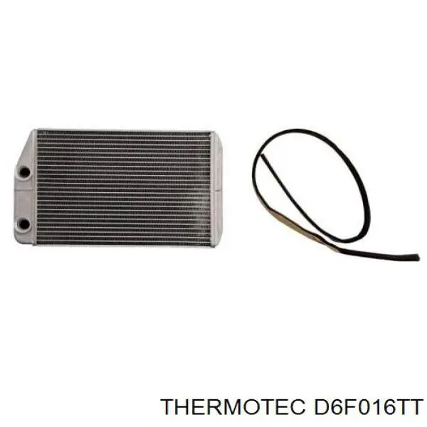 D6F016TT Thermotec радіатор пічки (обігрівача)