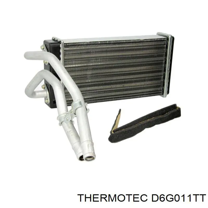 D6G011TT Thermotec радіатор пічки (обігрівача)