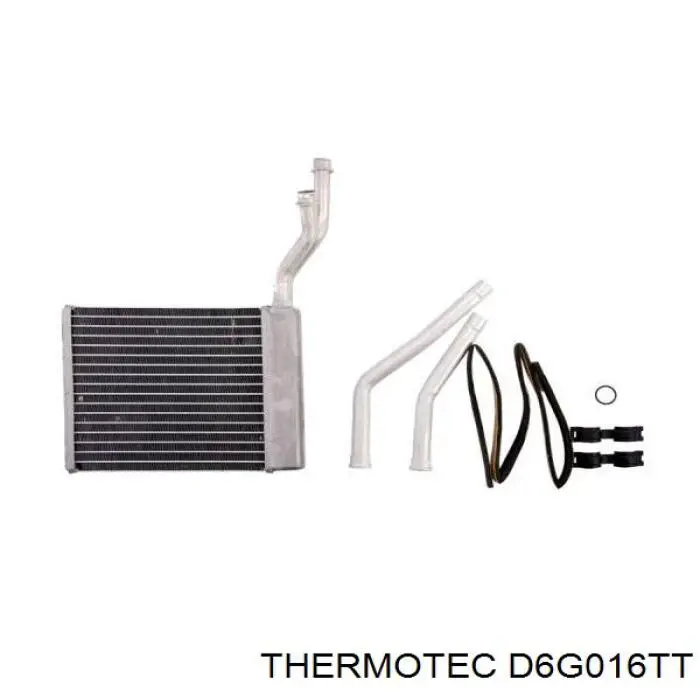 D6G016TT Thermotec радіатор пічки (обігрівача)