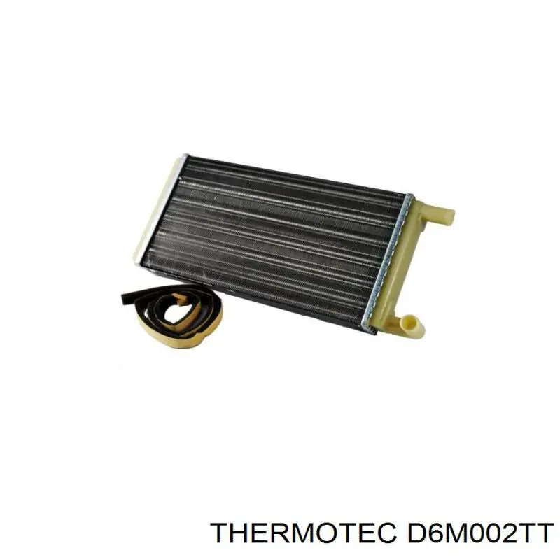 Радіатор пічки (обігрівача) D6M002TT Thermotec