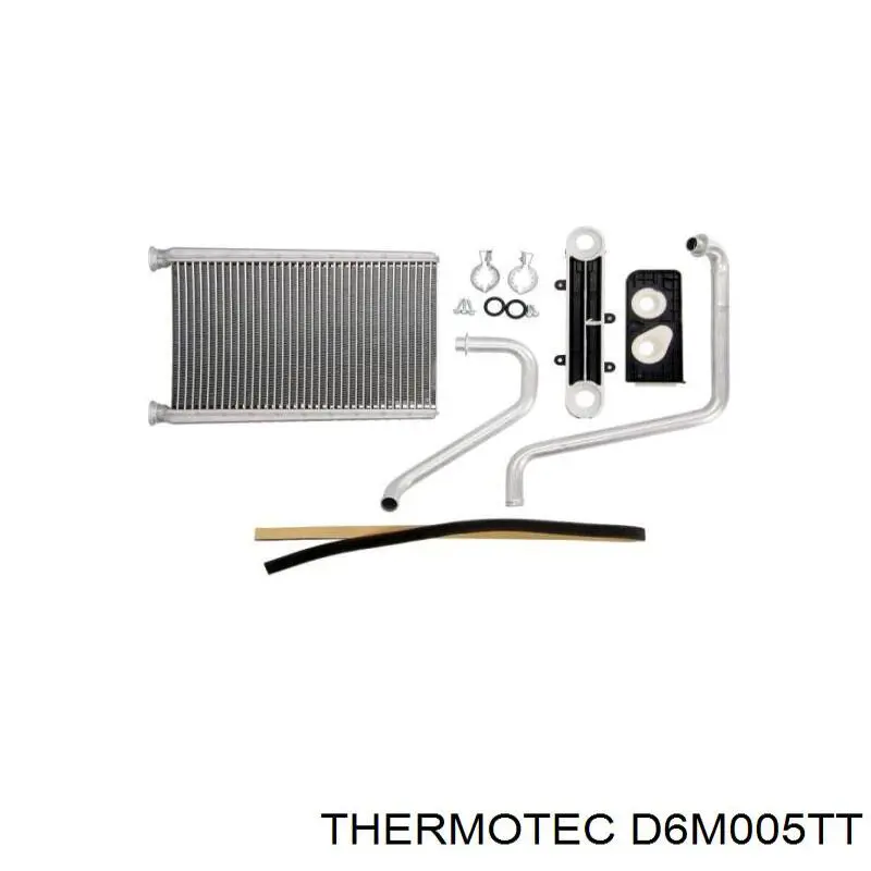 Радіатор пічки (обігрівача) Thermotec D6M005TT ціна, від 24.09 USD