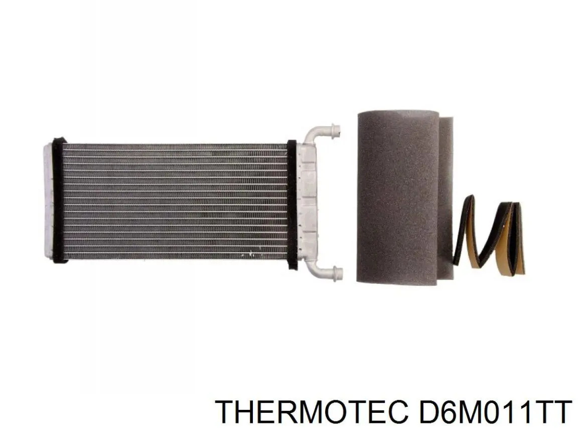 D6M011TT Thermotec радіатор пічки (обігрівача)