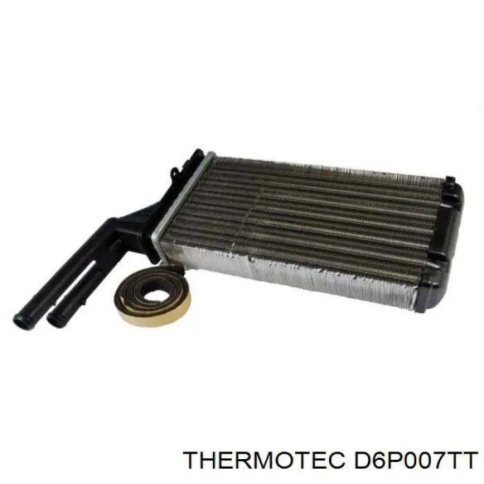 D6P007TT Thermotec радіатор пічки (обігрівача)