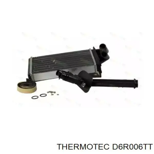 D6R006TT Thermotec радіатор пічки (обігрівача)