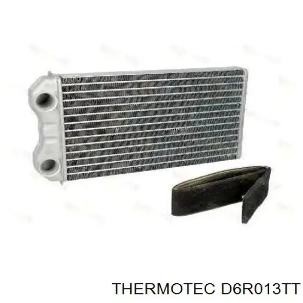 D6R013TT Thermotec радіатор пічки (обігрівача)