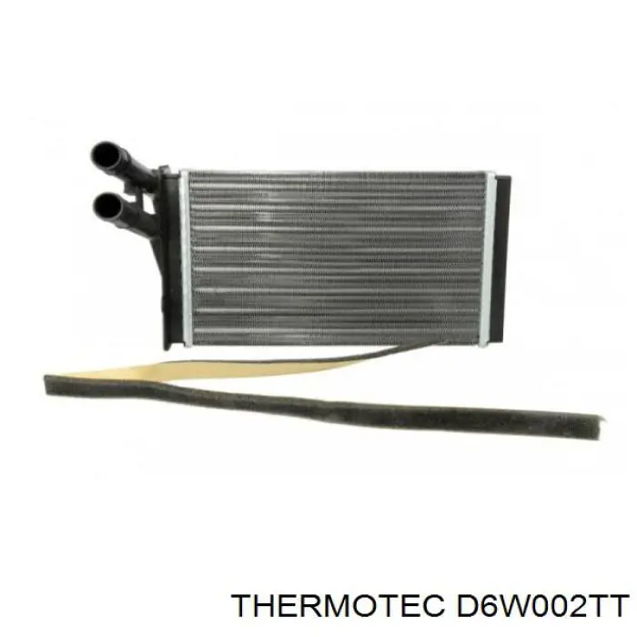D6W002TT Thermotec радіатор пічки (обігрівача)