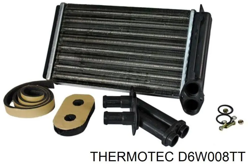 D6W008TT Thermotec радіатор пічки (обігрівача)