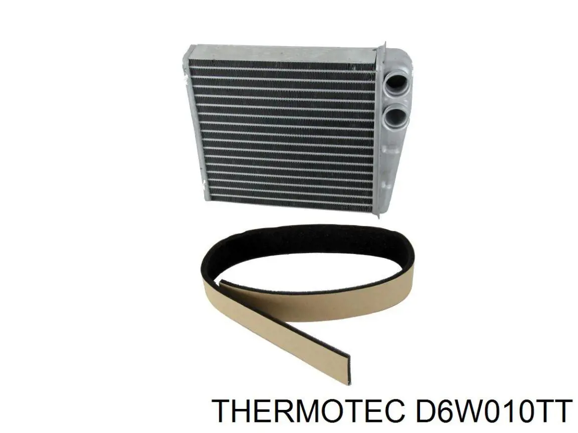 D6W010TT Thermotec радіатор пічки (обігрівача)