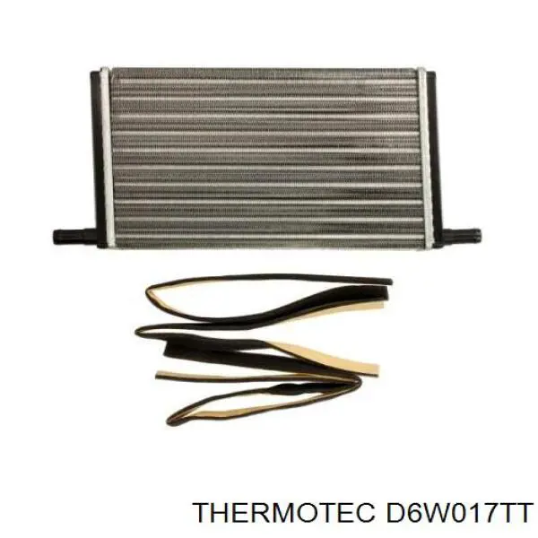 Радіатор пічки (обігрівача) D6W017TT Thermotec