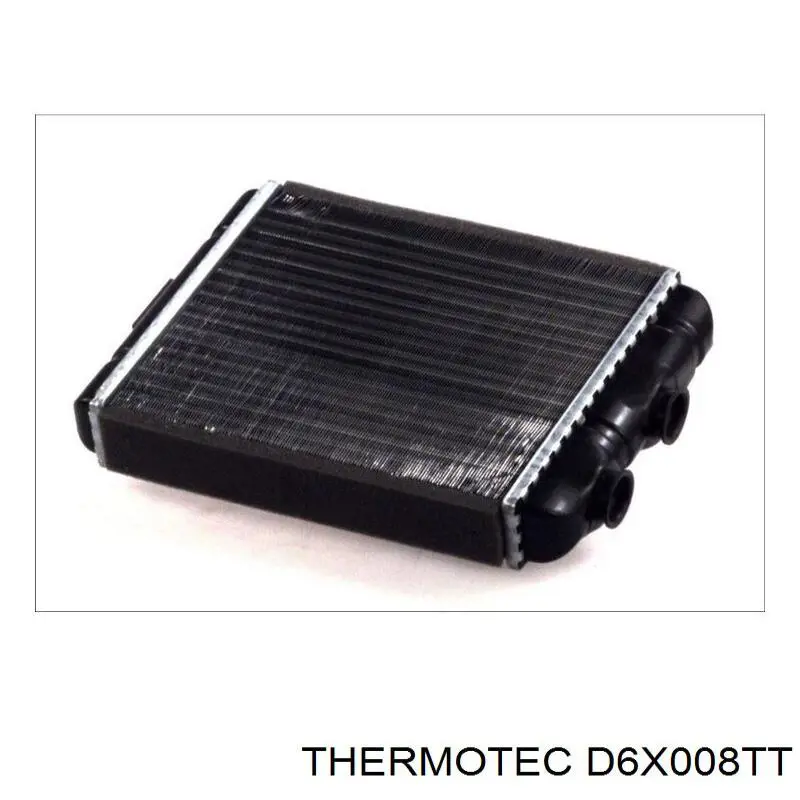 D6X008TT Thermotec радіатор пічки (обігрівача)
