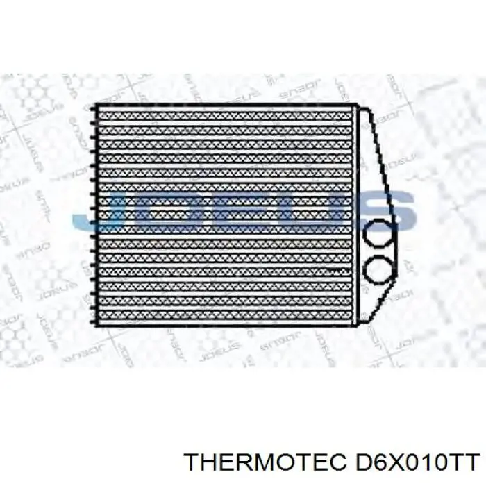 Радіатор пічки D6X010TT Thermotec