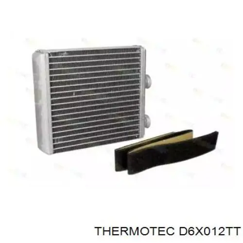 Радіатор пічки (обігрівача) D6X012TT Thermotec