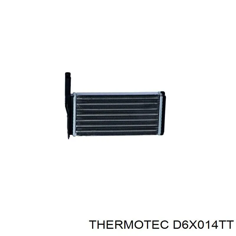 Радіатор пічки (обігрівача) D6X014TT Thermotec