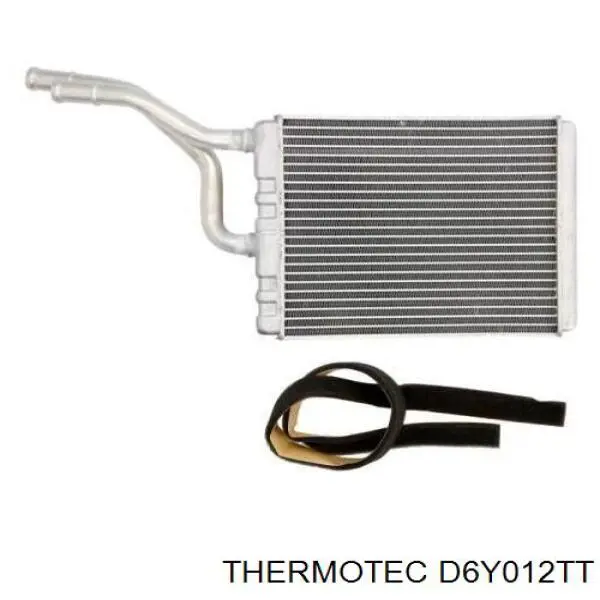 Радіатор пічки (обігрівача) Thermotec D6Y012TT ціна, від 21.69 USD