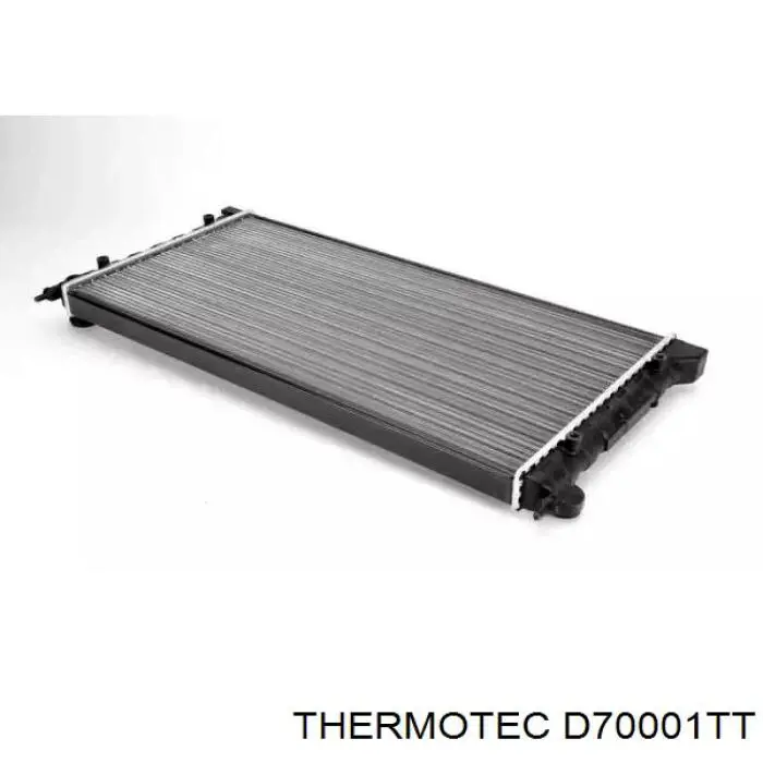 D70001TT Thermotec радіатор охолодження двигуна