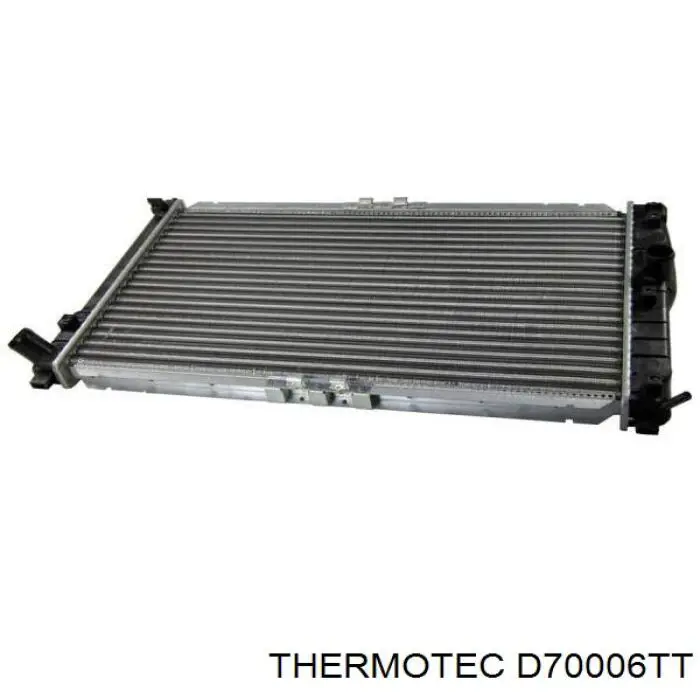 D70006TT Thermotec радіатор охолодження двигуна