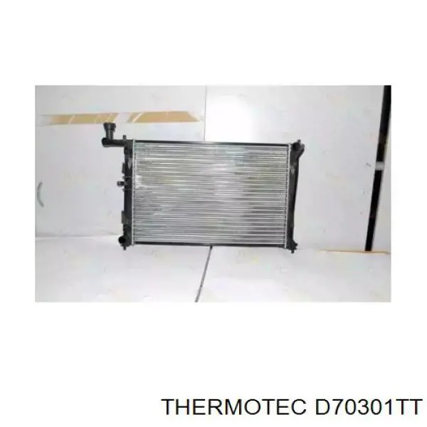 D70301TT Thermotec радіатор охолодження двигуна