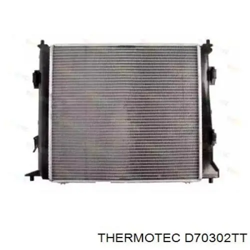 D70302TT Thermotec радіатор охолодження двигуна