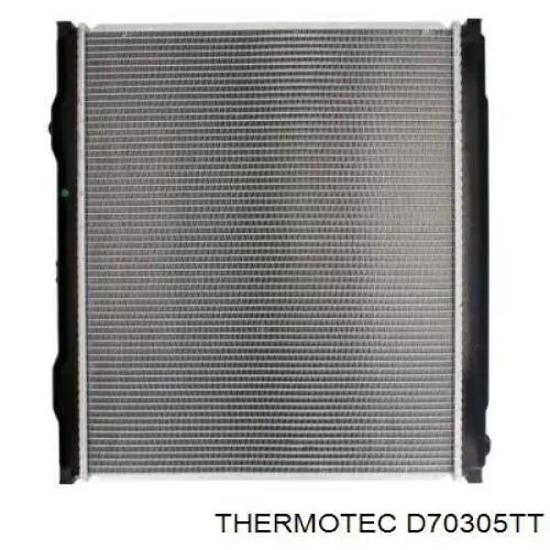 D70305TT Thermotec радіатор охолодження двигуна