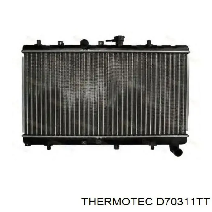 Купити D70311TT Thermotec Радіатор двигуна