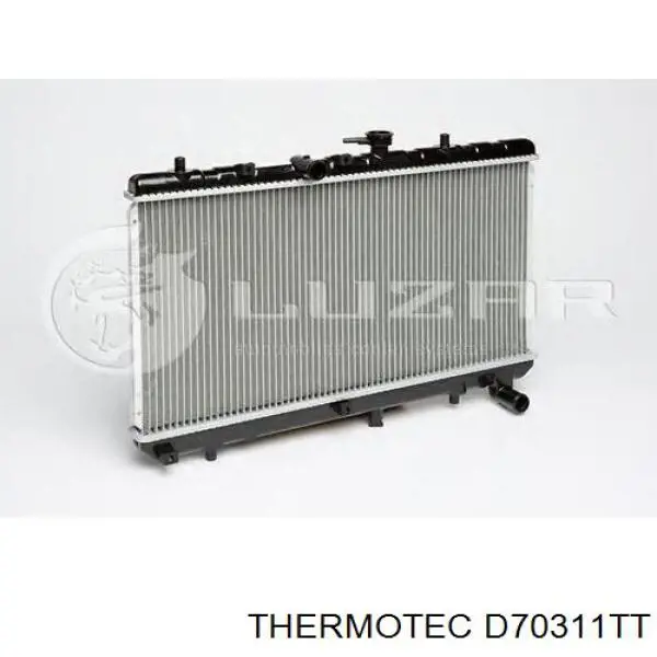 D70311TT Thermotec радіатор охолодження двигуна