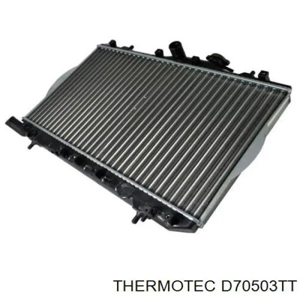 D70503TT Thermotec Радіатор охолодження двигуна