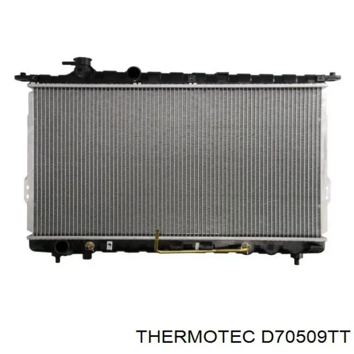 D70509TT Thermotec радіатор охолодження двигуна